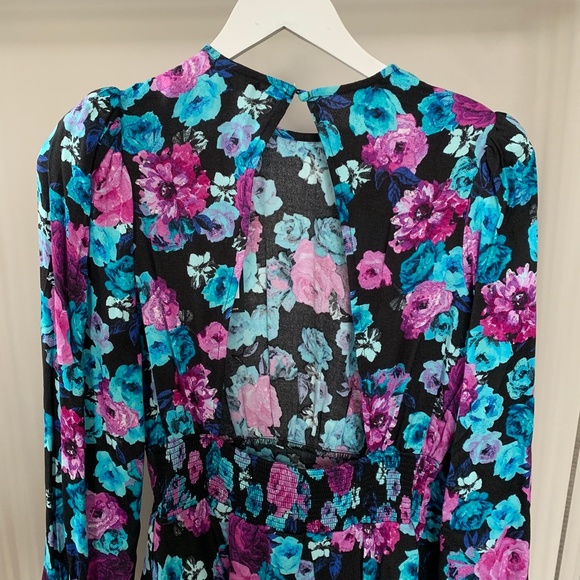 AFRM Ruffle Cutout Back Long Sleeve Dress - Picture 5 of 9